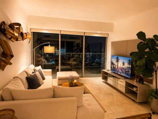 APARTAMENTO AMOBLADO EN PUNTA PACIFICA 2 REC JW MARRIOT ANTIGUO TRUMP