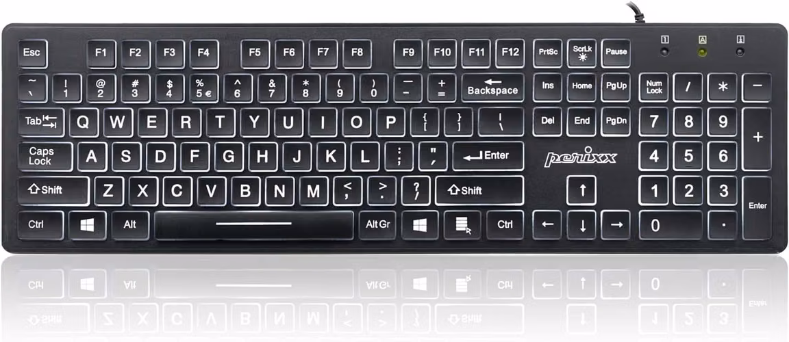 Vendo Teclado Retroiluminado en Ingles