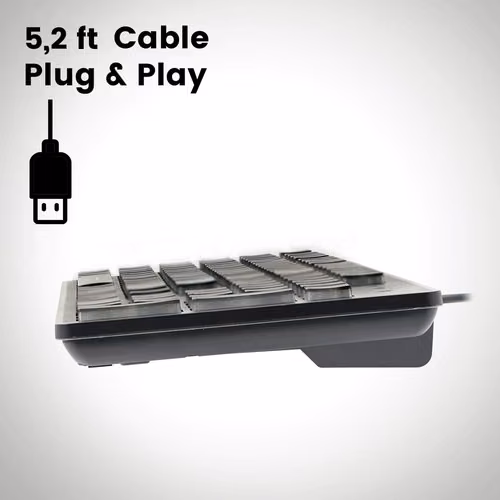 Vendo Teclado Retroiluminado en Ingles