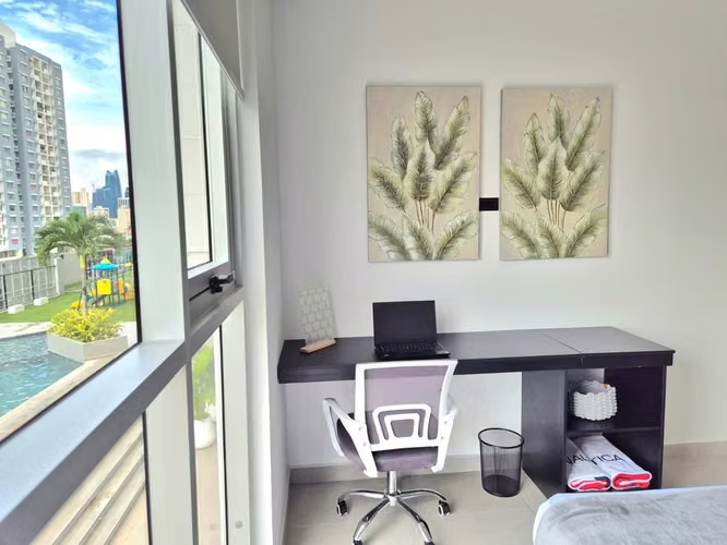 Apartamento en Via España I amoblado | 1 Rec | Con balcón a estrenar - Imagen 8