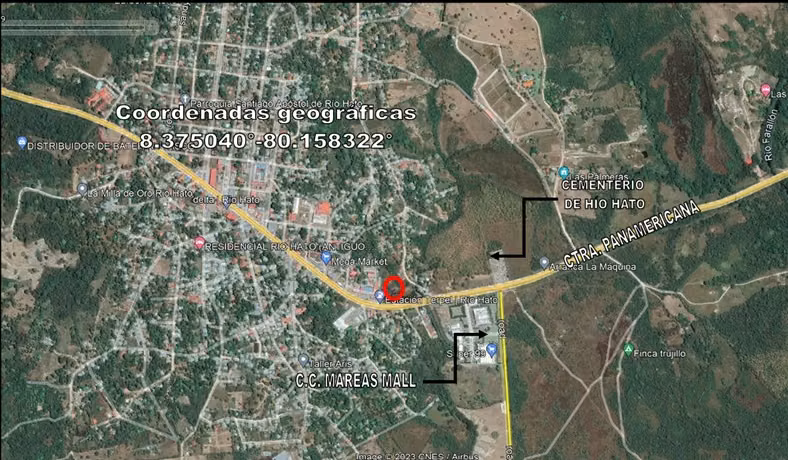 Rio Hato. Terreno enfrente a la interamericana 13699mts $958,900.00neg - Imagen 3