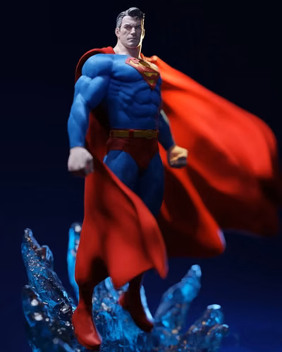 Kit de Impresión 3D: Escultura Fan Art de Superman (Escala 1:4)