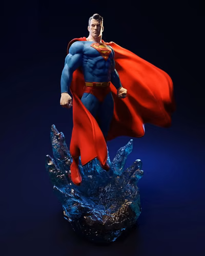 Kit de Impresión 3D: Escultura Fan Art de Superman (Escala 1:4)