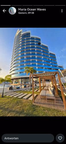 Amplio Apartamento Frente al Mar con Vista al Océano en PH Ocean Waves - Imagen 4