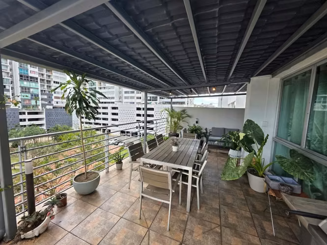 Apartamento sobre Vía Transístmica I con amplia terraza y cerca del metro - Imagen 14
