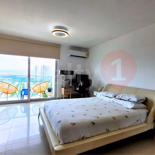 APARTAMENTO EN VENTA EN COSTA DEL ESTE – PH LATITUDE - AMOBLADO - VISTAS PANORÁMICAS AL MAR Y CIUDAD