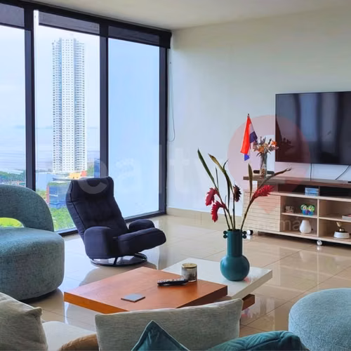 APARTAMENTO EN VENTA EN COSTA DEL ESTE – PH LATITUDE - AMOBLADO - VISTAS PANORÁMICAS AL MAR Y CIUDAD