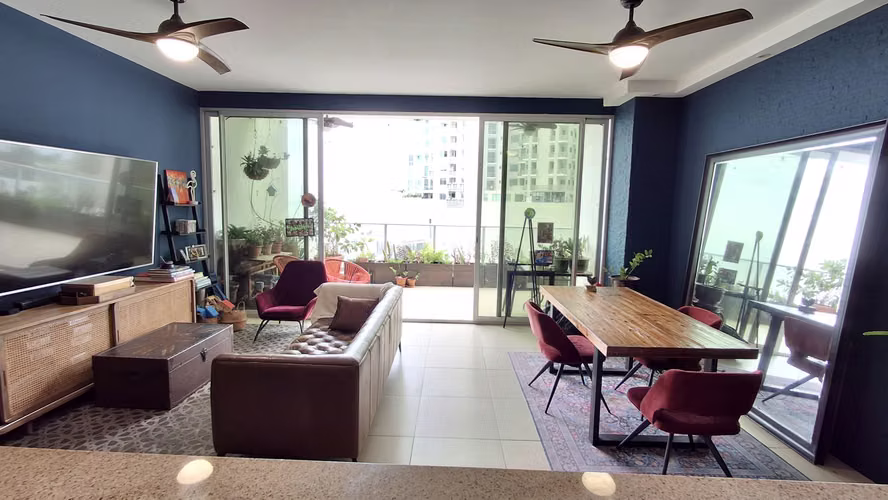 Dupont. 150mts 2r 2b balcon vista al mar $315,000.00neg