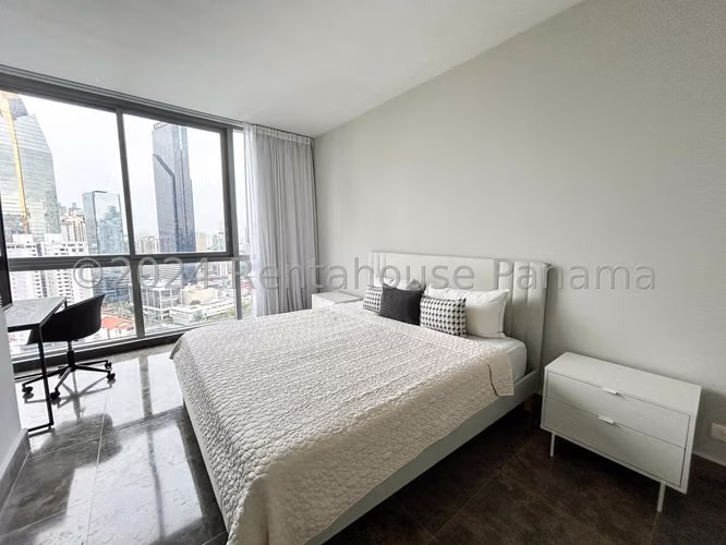 Apartamento Sin Muebles Diseño Starck Con Vista Al Mar | 134 m² | Yoo Panamá, Avenida Balboa - Imagen 7