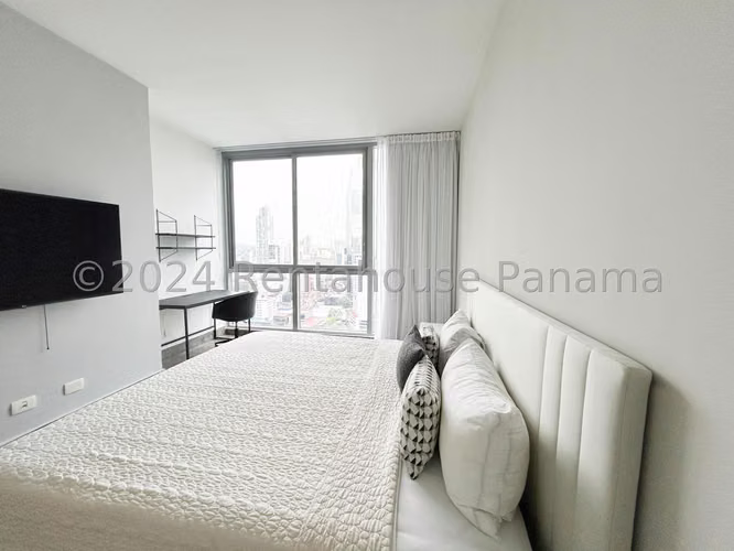Apartamento Sin Muebles Diseño Starck Con Vista Al Mar | 134 m² | Yoo Panamá, Avenida Balboa - Imagen 8