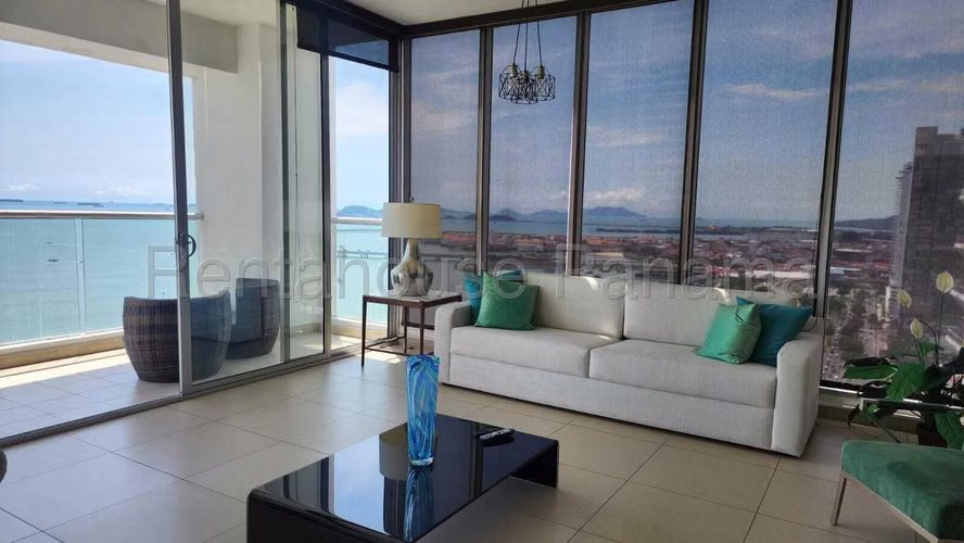 Apartamento Amoblado De Lujo Piso Alto Vista Al Mar y Casco Antiguo | 176 m² | Rivage - Imagen 3