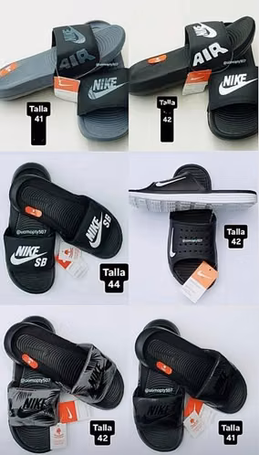 Variedad de Chancletas