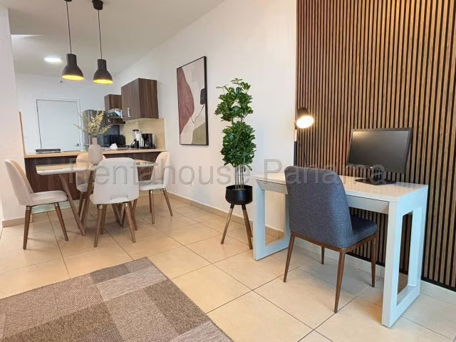 Se alquila apartamento amoblado vista al mar Punta Pacífica - Imagen 14