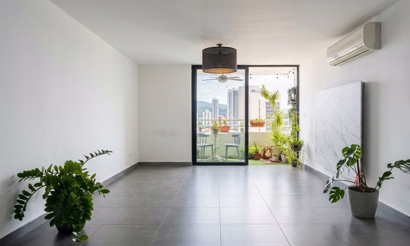 Apartamento en Obarrio I 3 Rec I Linea blanca I Con vista panorámica y 2 parkings