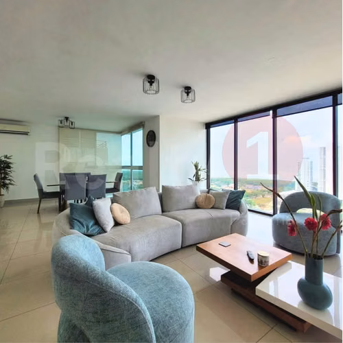 APARTAMENTO EN VENTA EN COSTA DEL ESTE – PH LATITUDE - AMOBLADO - VISTAS PANORÁMICAS AL MAR Y CIUDAD