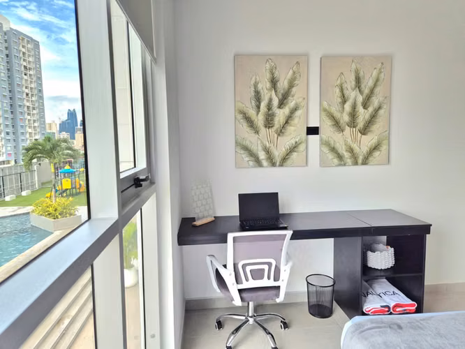 Apartamento en Via España I amoblado | 1 Rec | Con balcón a estrenar - Imagen 13