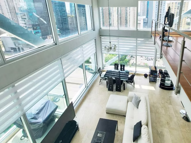 Alquiler amoblado en Punta pacifica Vista al mar y a la ciudad Estilo Loft - Imagen 9