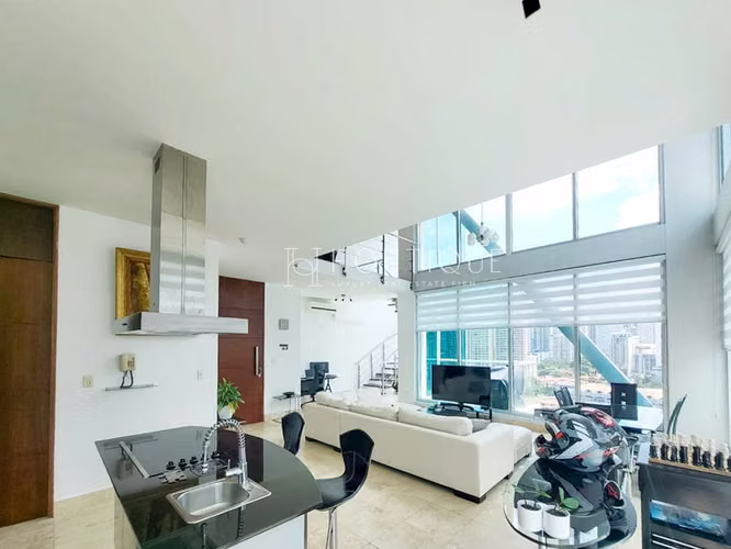 Alquiler amoblado en Punta pacifica Vista al mar y a la ciudad Estilo Loft - Imagen 10