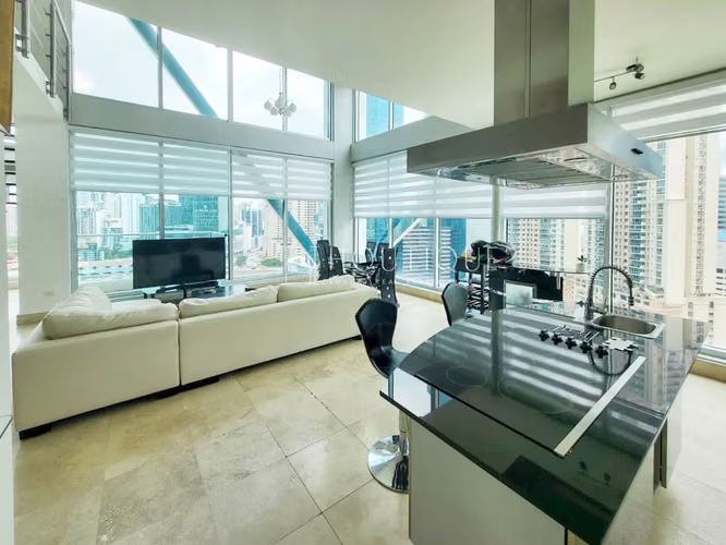 Alquiler amoblado en Punta pacifica Vista al mar y a la ciudad Estilo Loft - Imagen 5