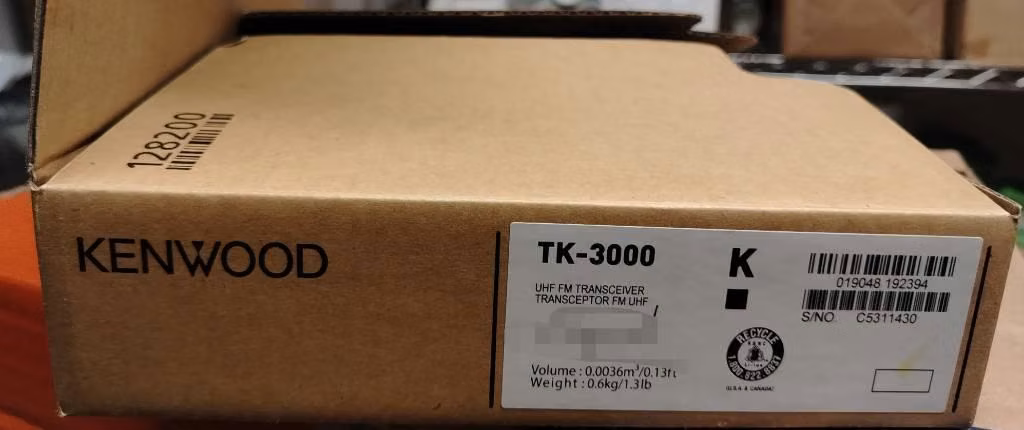 Radio Kenwood tk-3000