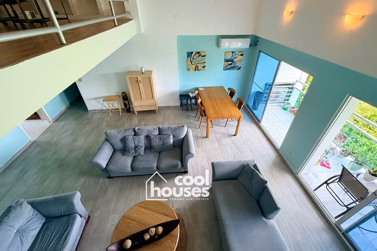 Penthouse dúplex amoblado en Clayton-Ciudad del Saber