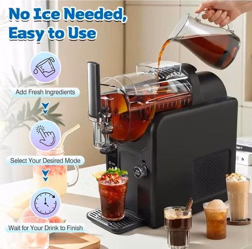 Máquina profesional para bebidas granizadas - Imagen 2