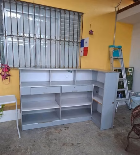 Mostrador Recepción en 'L