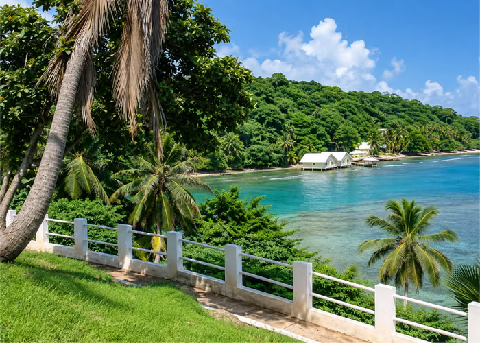Terreno frente al mar para desarrollo turístico en Isla Grande, Panamá