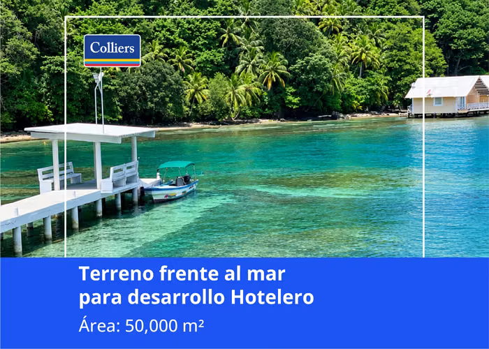 Terreno frente al mar para desarrollo turístico en Isla Grande, Panamá