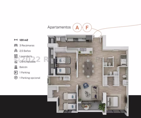 Apartamento en Venta en San Francisco YDU - Imagen 8