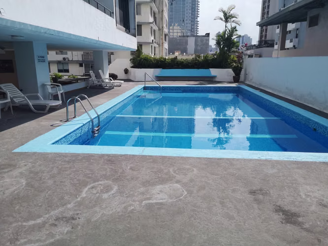 ALQUILO APARTAMENTO EN OBARRIO, 2 RECAMARAS, LINEA BLANCA, 120M2.