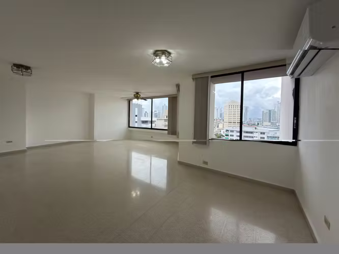 ALQUILO APARTAMENTO EN OBARRIO, 2 RECAMARAS, LINEA BLANCA, 120M2.