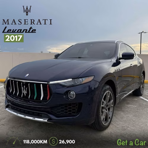 MASERATI LEVANTE 2017 26,900.00$