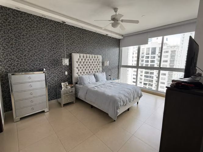Apartamento en Punta Pacifica I amoblado I 1 Rec I con balcón y vista al mar