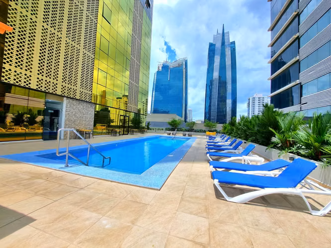 1 HAB AMOBLADO · PISO ALTO · ÁREA BANCARIA · DOWNTOWN - Imagen 13
