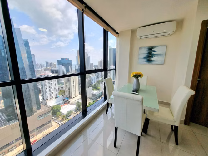 1 HAB AMOBLADO · PISO ALTO · ÁREA BANCARIA · DOWNTOWN - Imagen 4