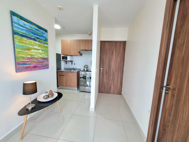 1 HAB AMOBLADO · PISO ALTO · ÁREA BANCARIA · DOWNTOWN - Imagen 9