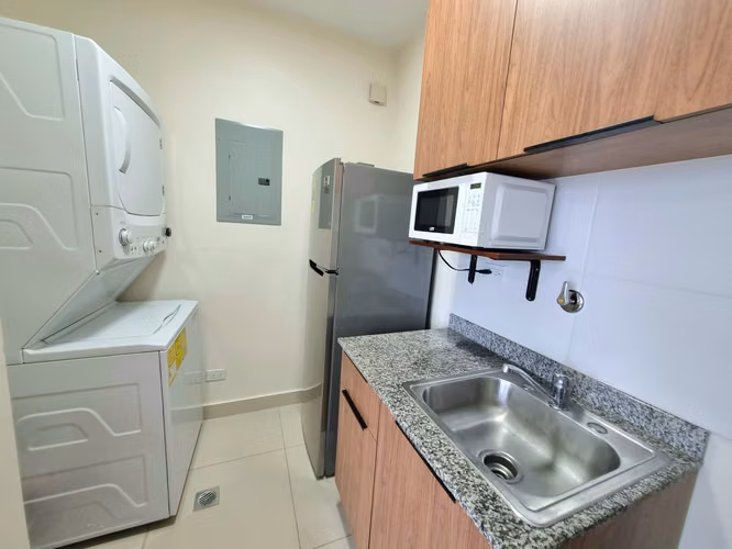 1 HAB AMOBLADO · PISO ALTO · ÁREA BANCARIA · DOWNTOWN - Imagen 11