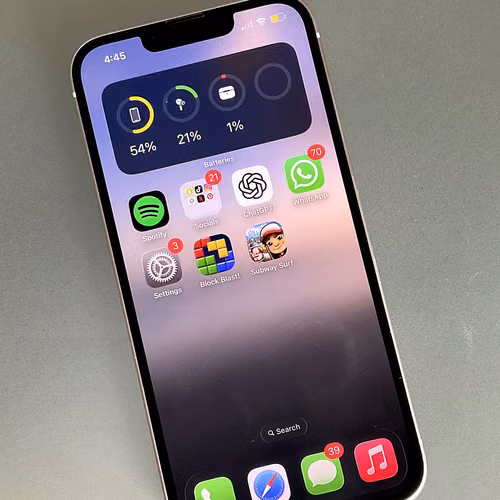 iPhone 14 128GB Blanco | 88% Batería | Liberado | Perfecto estado