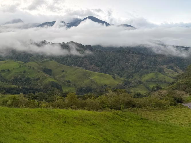 GANGA!! SE VENDE 1 HECTAREA O LOTES A 30 MINUTOS DE VOLCÁN