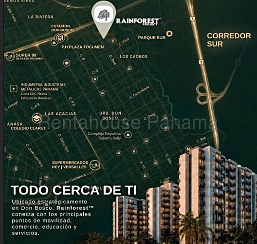 VENTA DE APARTAMENTO EN RAINFOREST PROJECT DON BOSCO HQ - Imagen 10
