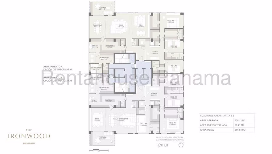 VENTA DE APARTAMENTO EN  SANTA MARIA HQ