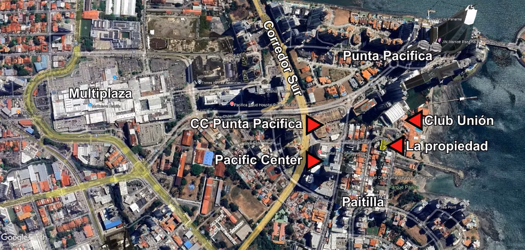 Banco vende Terreno PAITILLA – FRENTE AL CLUB UNIÓN