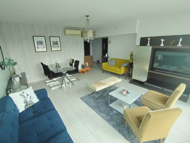 Se alquila apartamento en El Cangrejo, Ph Trinity Tower
