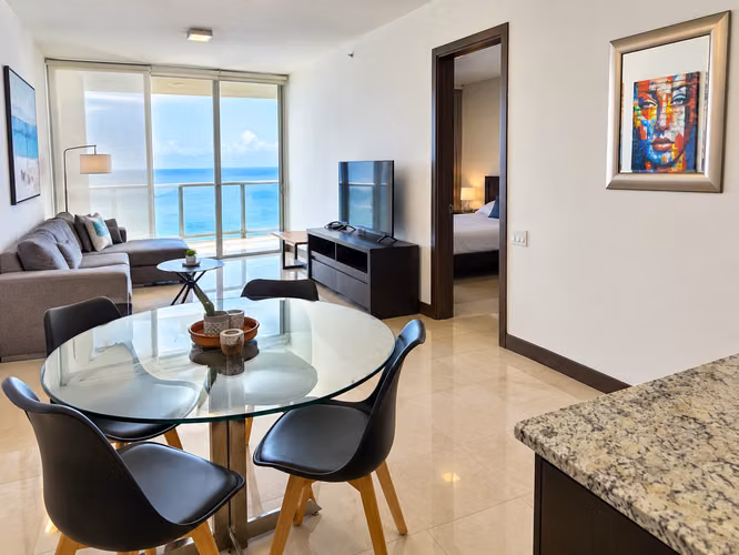 * Apartamento en Punta Pacifica I 1 Rec I amoblado I con balcon y vista al mar