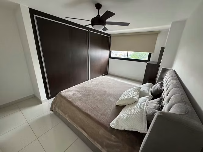 Apartamento en El cangrejo amueblado  I con terraza y vista panorámica