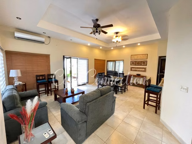 SE ALQUILA CASA FULL AMOBLADA EN EXCLUSIVO RESIDENCIAL CERCA DEL FEDERAL MALL-DAVID