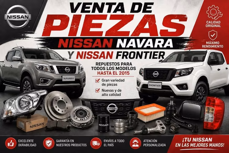 Vendo piezas de segunda nissan navara y frontier