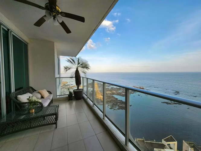 Punta Pacífica | P.H. Dupont Tower | Vista al Mar Amoblado ($2,400) - Imagen 6