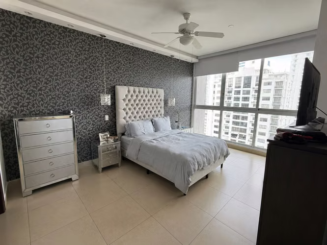 Apartamento en Punta Pacifica I amoblado I 1 Rec I con balcón y vista al mar